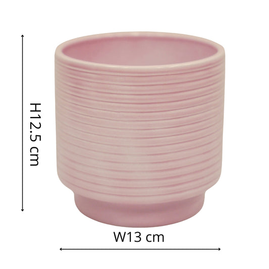 Berlin Rose Ripple Pot - House of Kojo