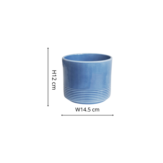 Munich Blue Gloss Pot - House of Kojo