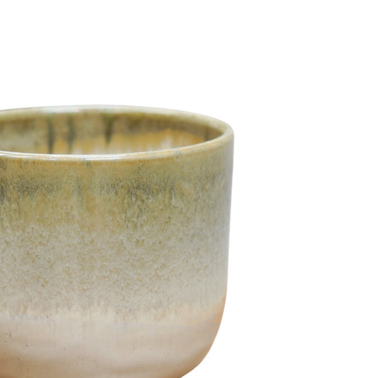 Rowe Two Tone Olive Reactive Planter - House of Kojo