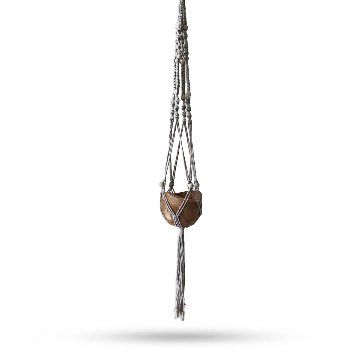 Beaded Macrame Pot Holder - 1m Long - House of Kojo