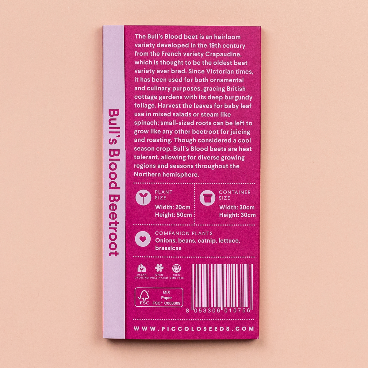 Beetroot 'Bull's Blood' Seeds - House of Kojo