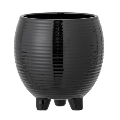 Arnel Black Pot by Bloomingville 14cm