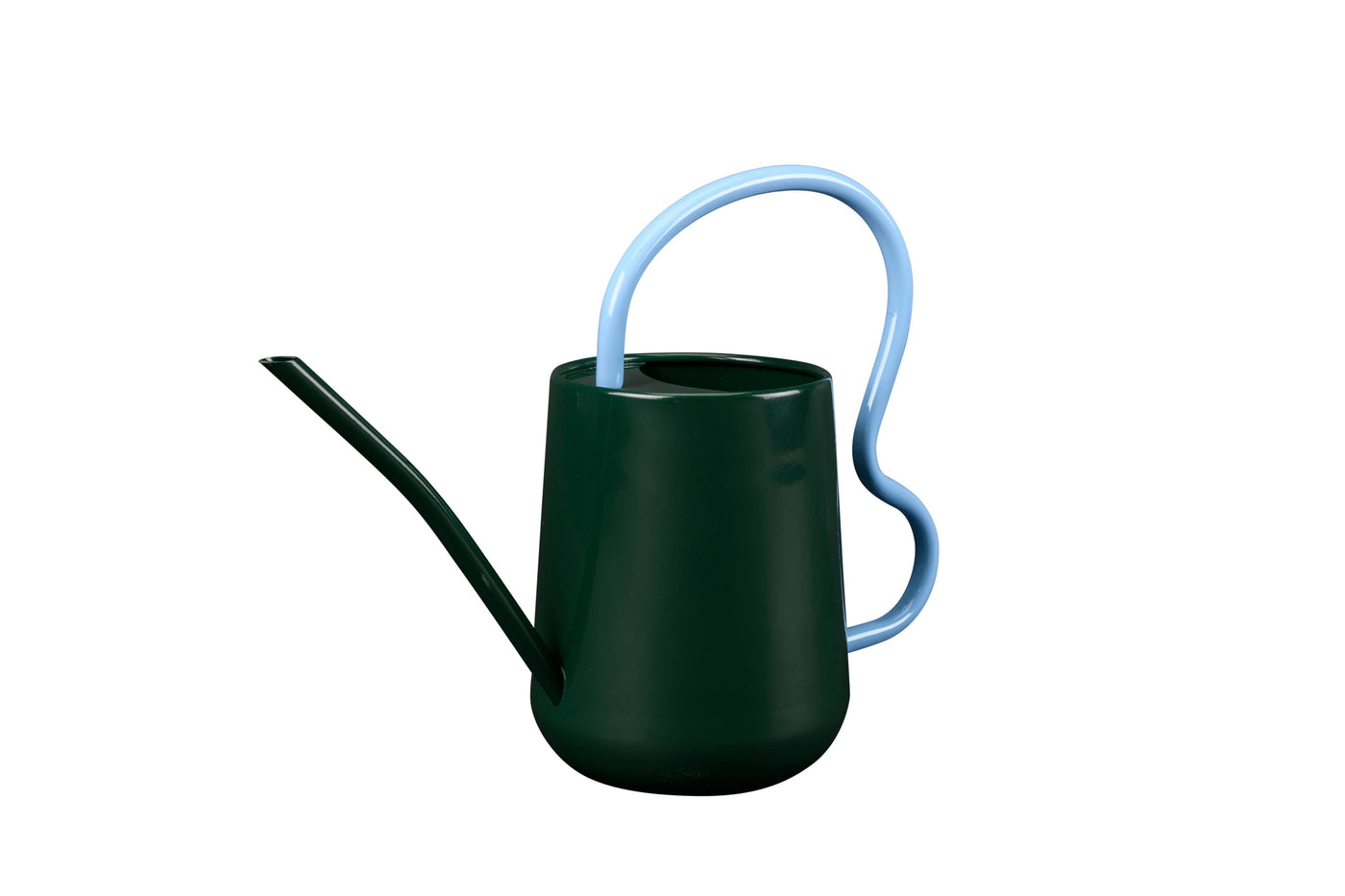 Dark Green Scalloped Indoor Watering Can - House of Kojo
