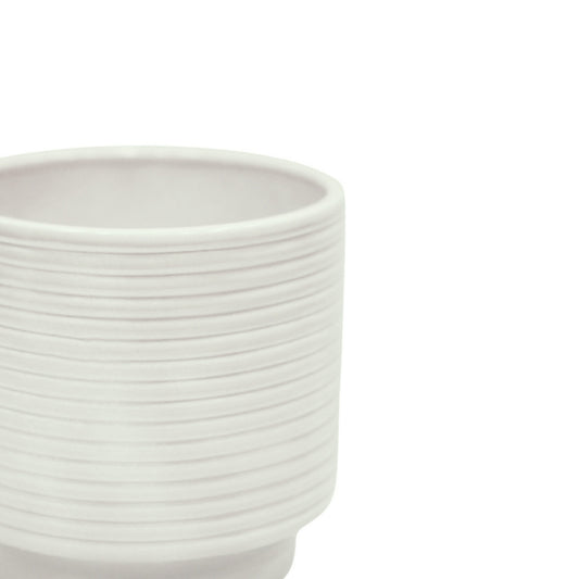 Berlin Cream Ripple Pot - House of Kojo