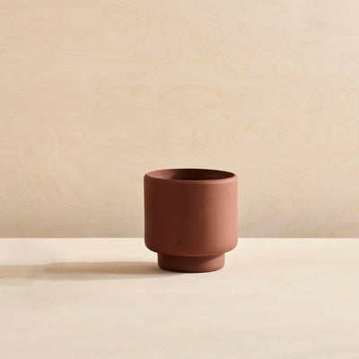 Aaron Probyn Botany Pot Large - Dark Terracotta 18.5cm Diameter / Dark Terracotta