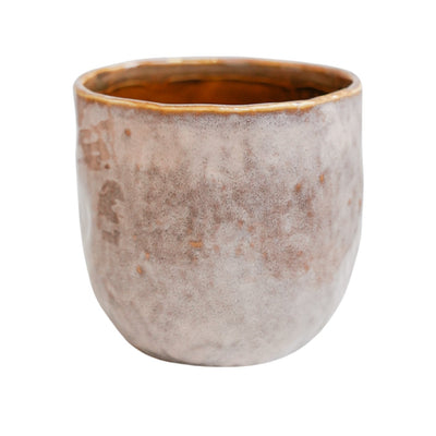 Brooke Rustic Glazed Pot - Blush - House of Kojo
