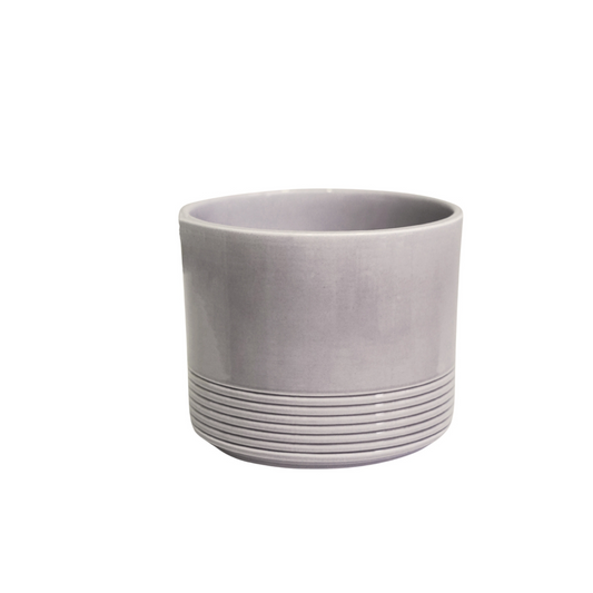 Munich Grey Gloss Pot - House of Kojo