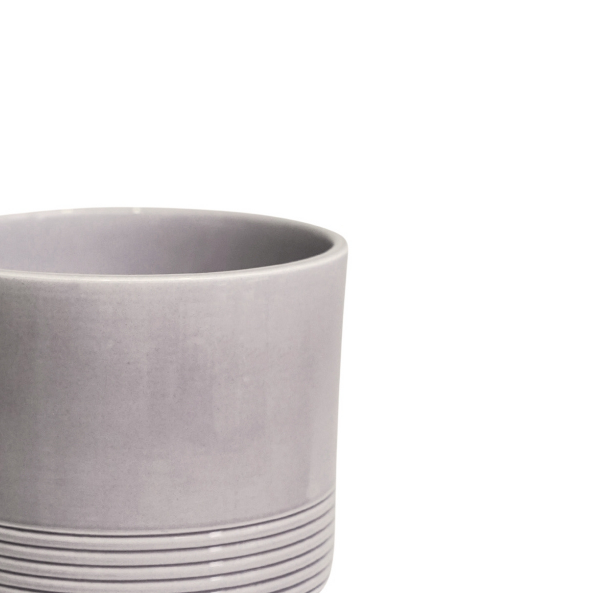 Munich Grey Gloss Pot - House of Kojo