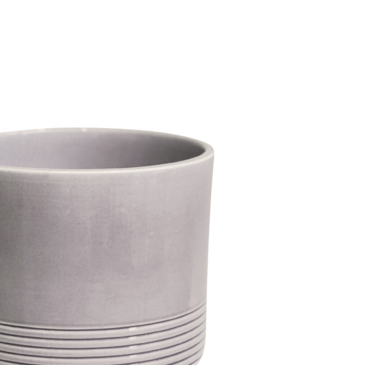 Munich Grey Gloss Pot - House of Kojo