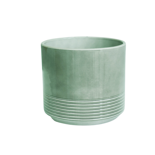 Munich Green Gloss Pot - House of Kojo