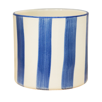 Paros Blue Stripe Pot