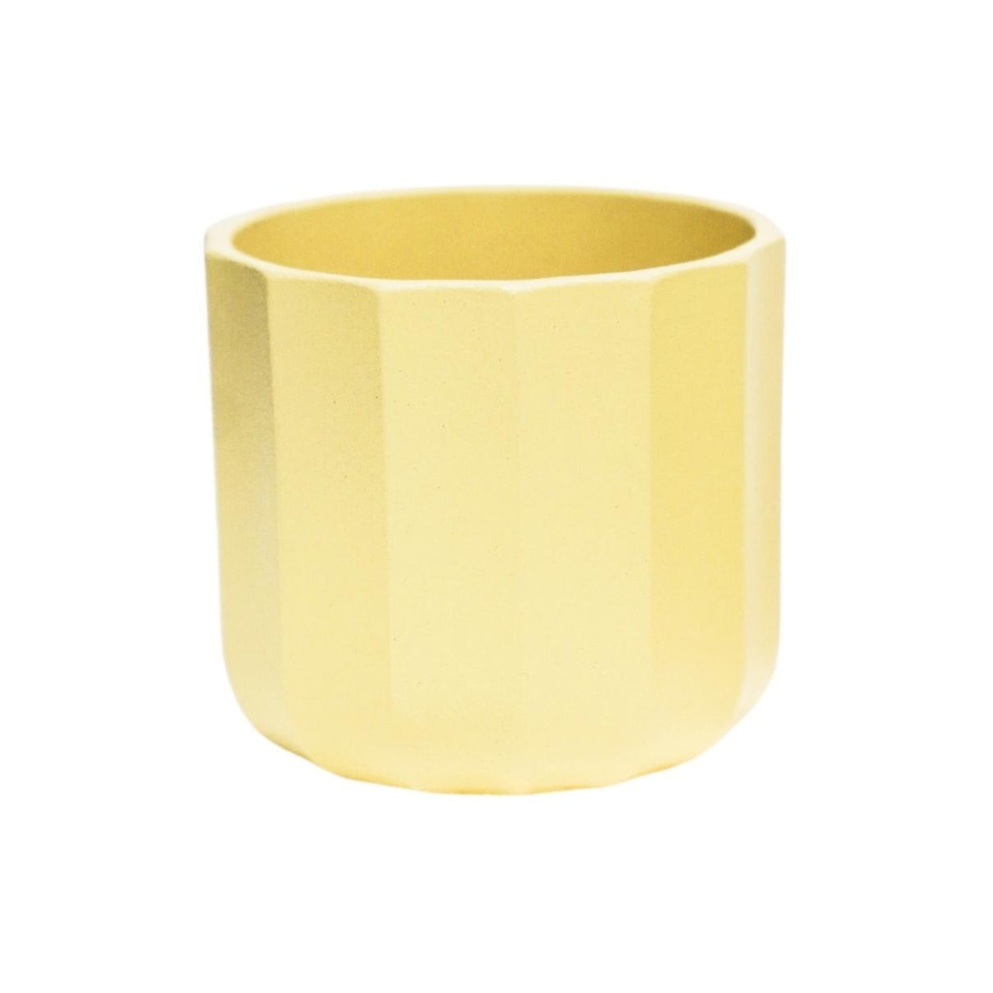 Positano Geo Planter - Lemon - House of Kojo