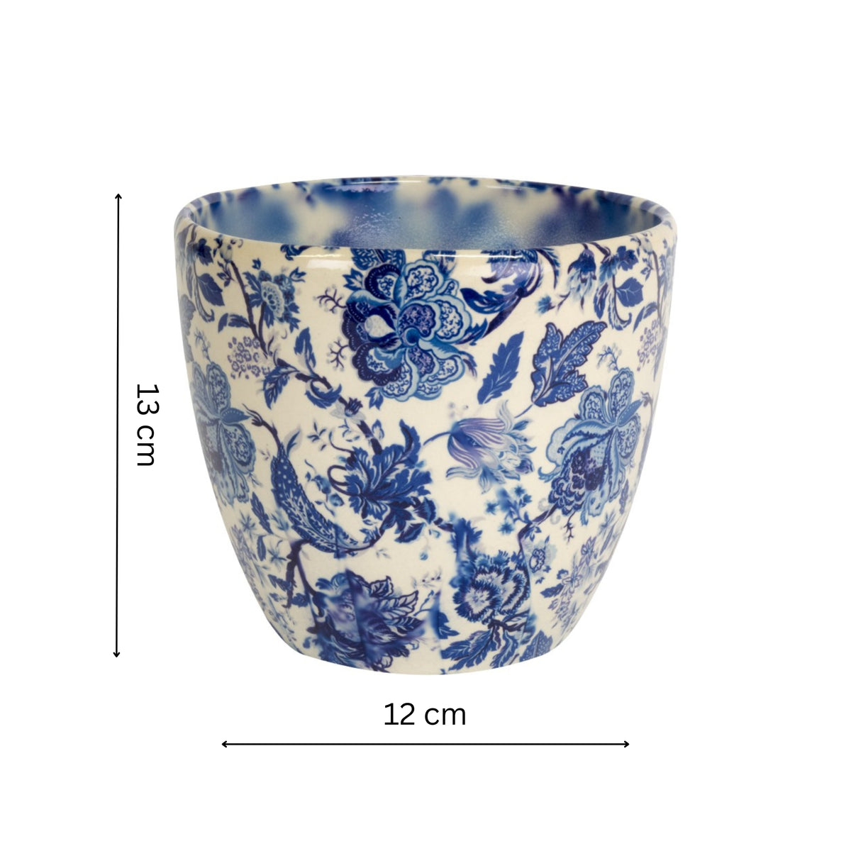 Monza Vintage Blue Pot - House of Kojo
