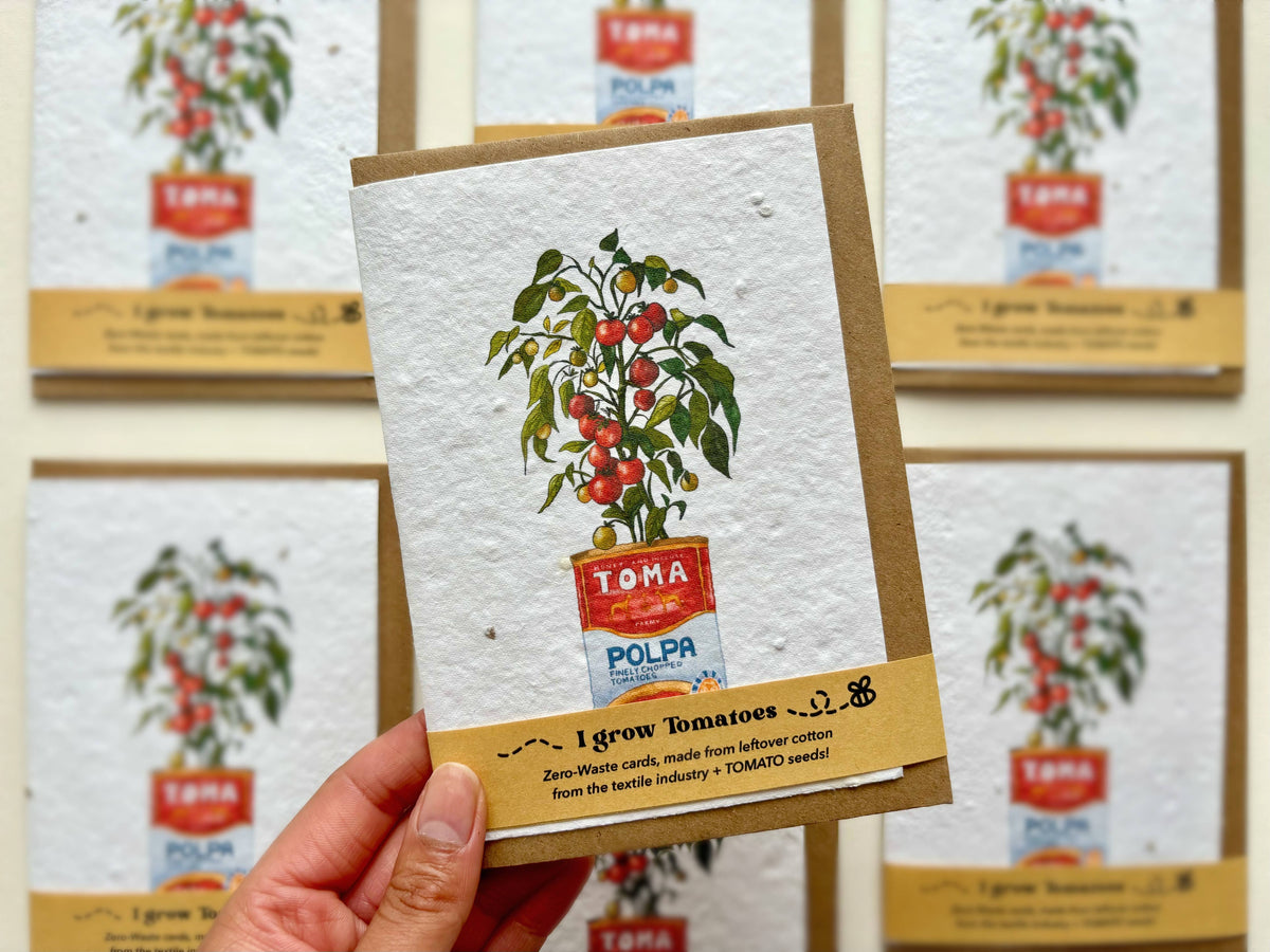 Tomato Seed Plantable Card - House of Kojo