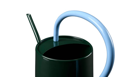 Dark Green Scalloped Indoor Watering Can - House of Kojo