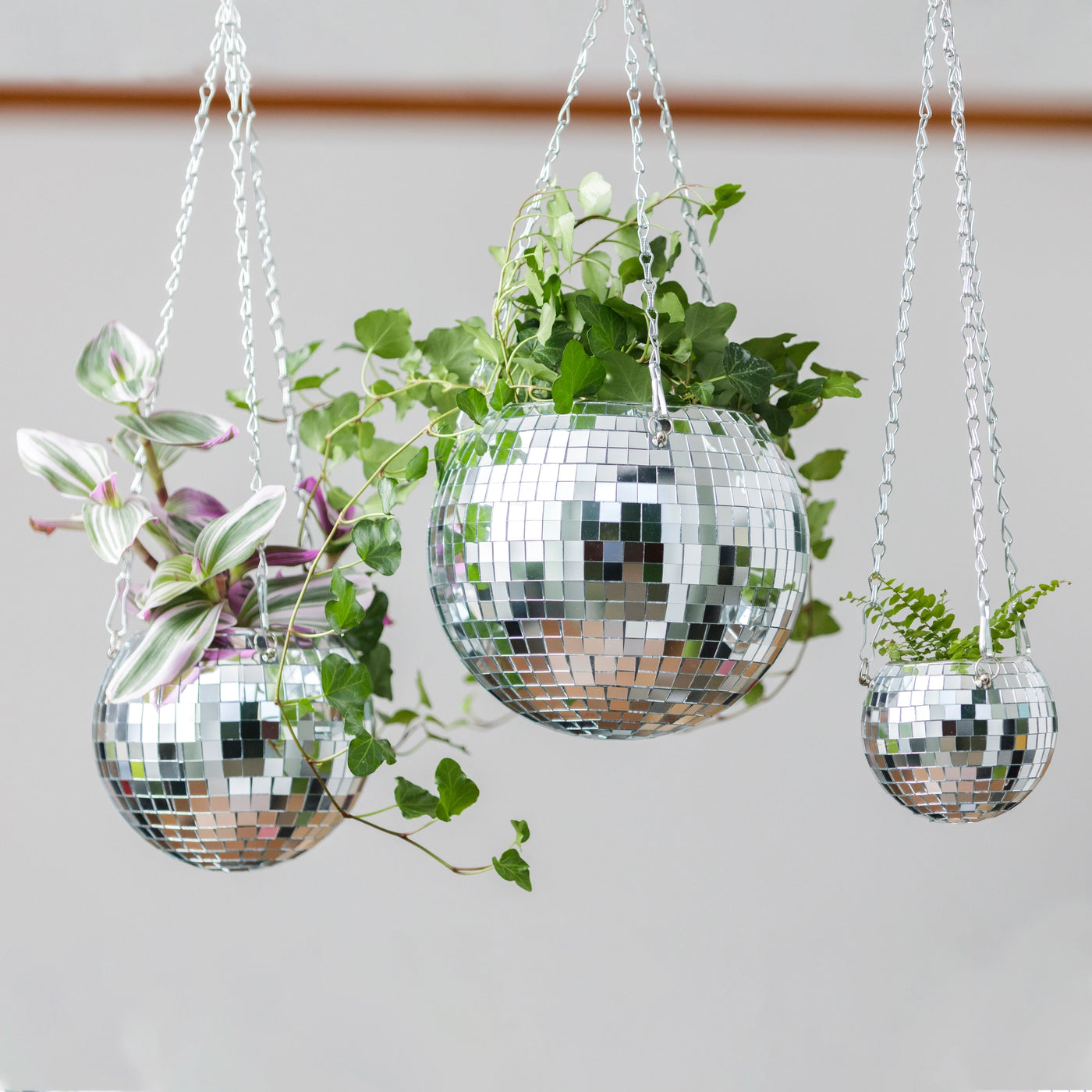 Disco Ball Planter - 15cm - House of Kojo