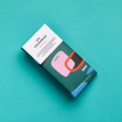 Colombian 61% Dark Chocolate Bar - House of Kojo