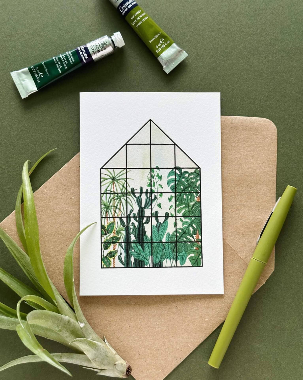 Tropical House Card - House of Kojo