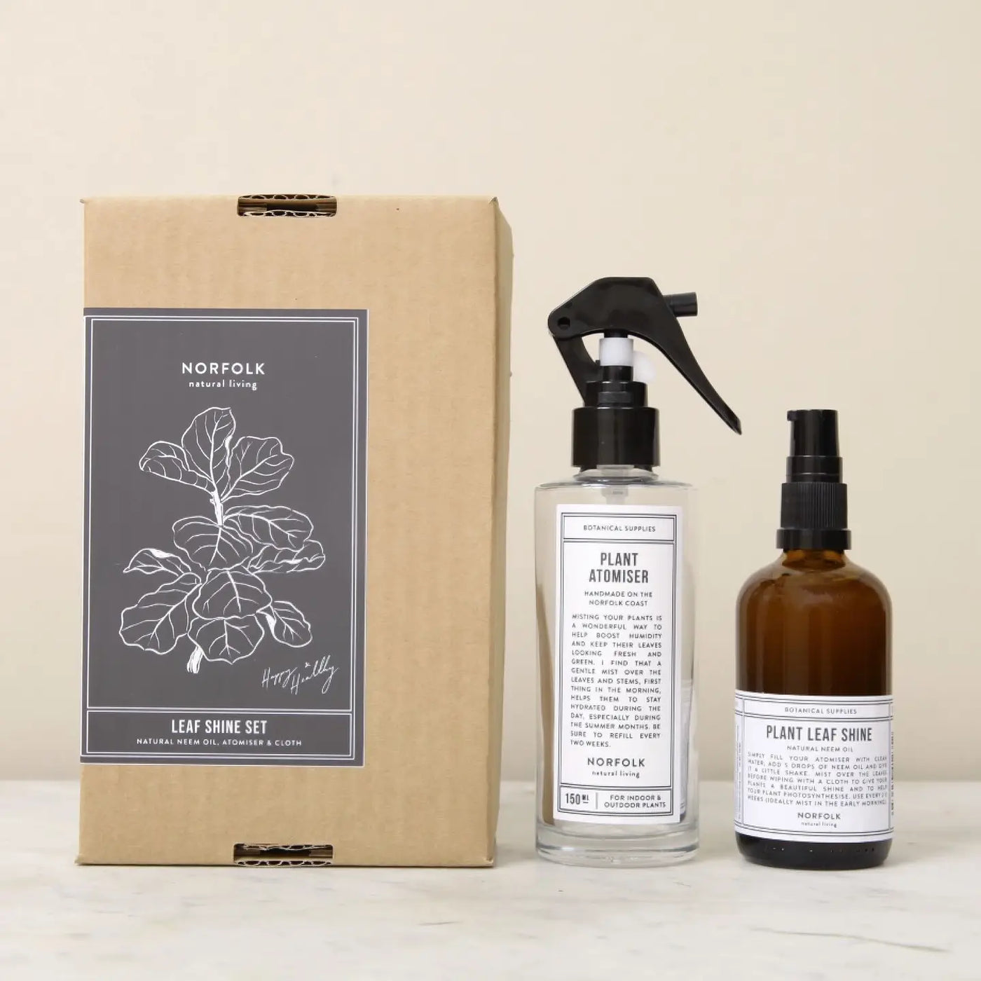 Natural Leaf Shine Set - House of Kojo