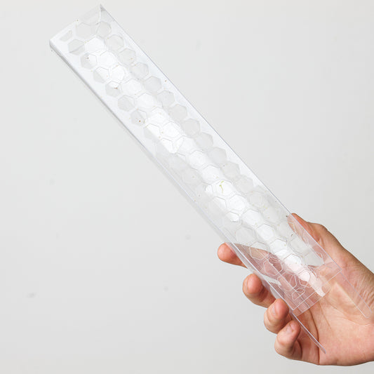 Transparent D-Shaped Moss Pole - House of Kojo