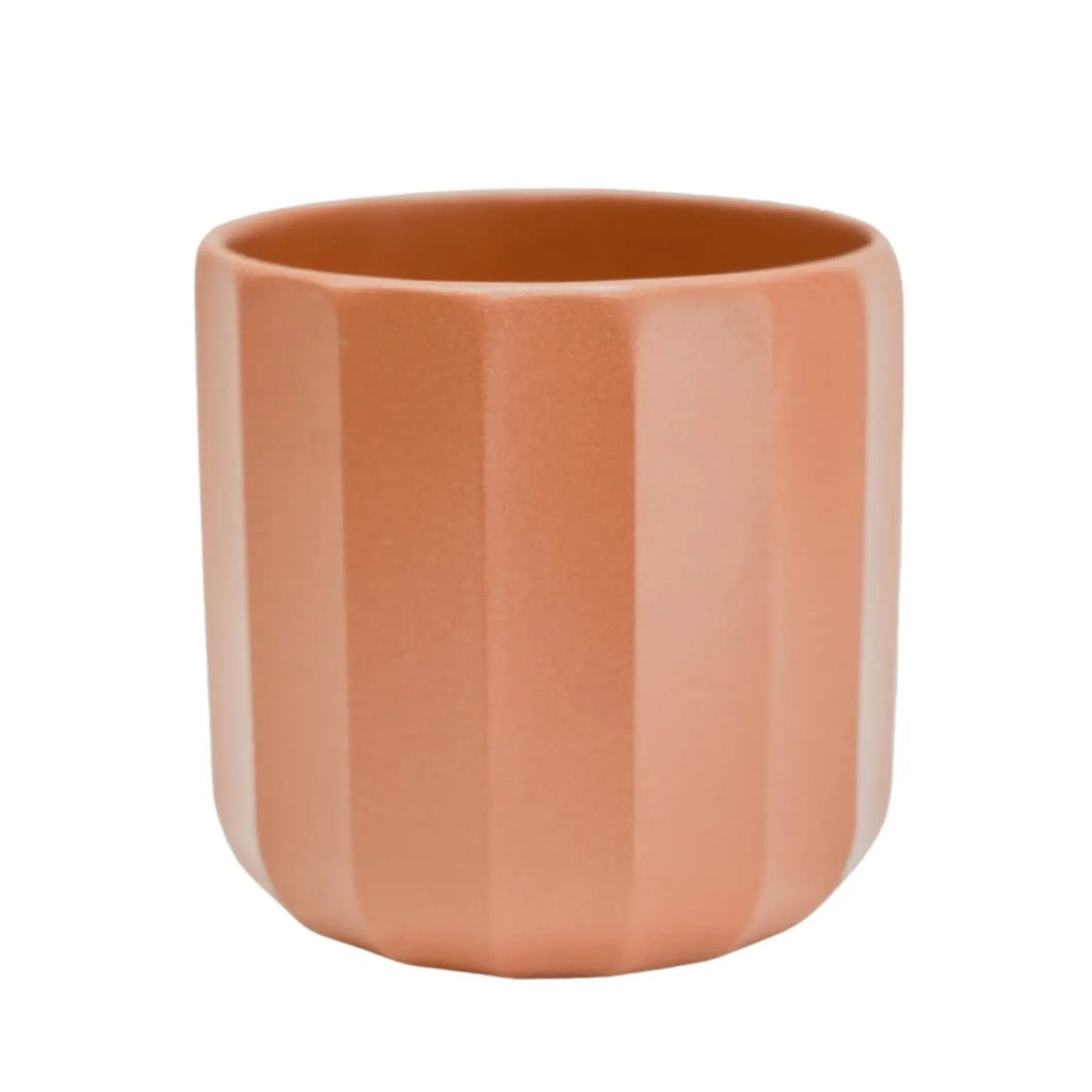 Positano Geo Planter - Burnt Orange - House of Kojo