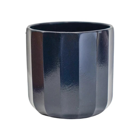 Positano Geo Planter - Navy - House of Kojo