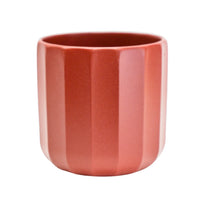 Positano Geo Planter - Red Ochre