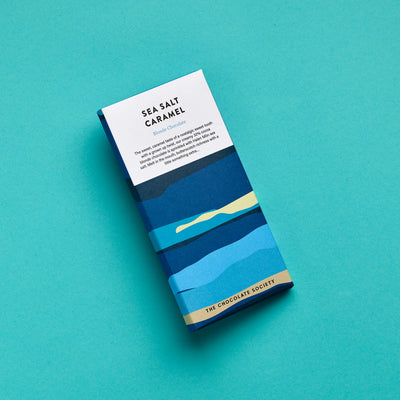 Salted Caramel Blonde Chocolate Bar - House of Kojo