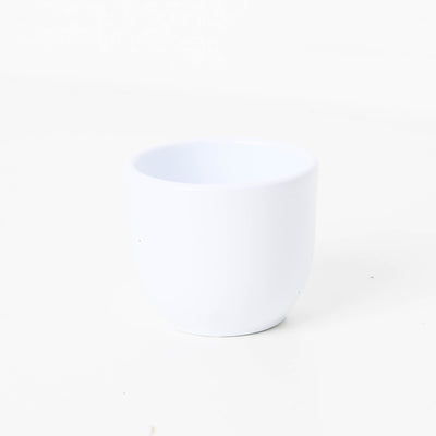 Tusca White Ceramic Pot - House of Kojo