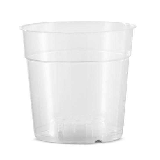 Clear Orchid Pots 15cm | Transparent Nursery Pot - House of Kojo