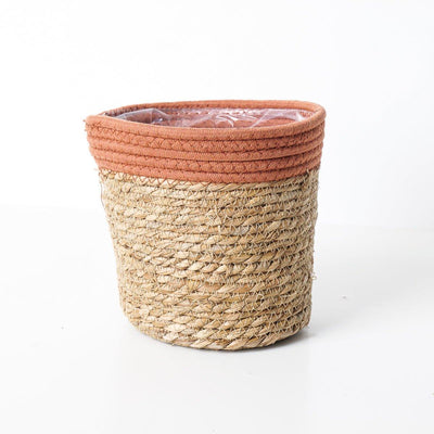 Saga Terracota Basket Planter - House of Kojo