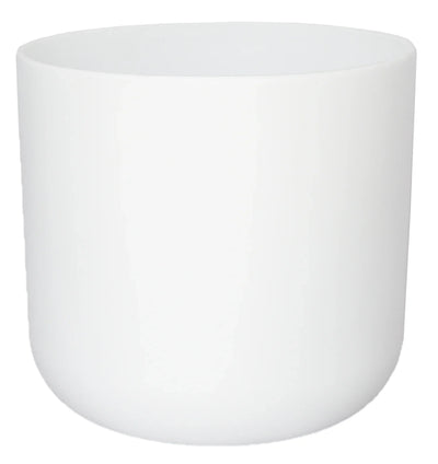Lisbon White Plant Pot 11.5cm / White